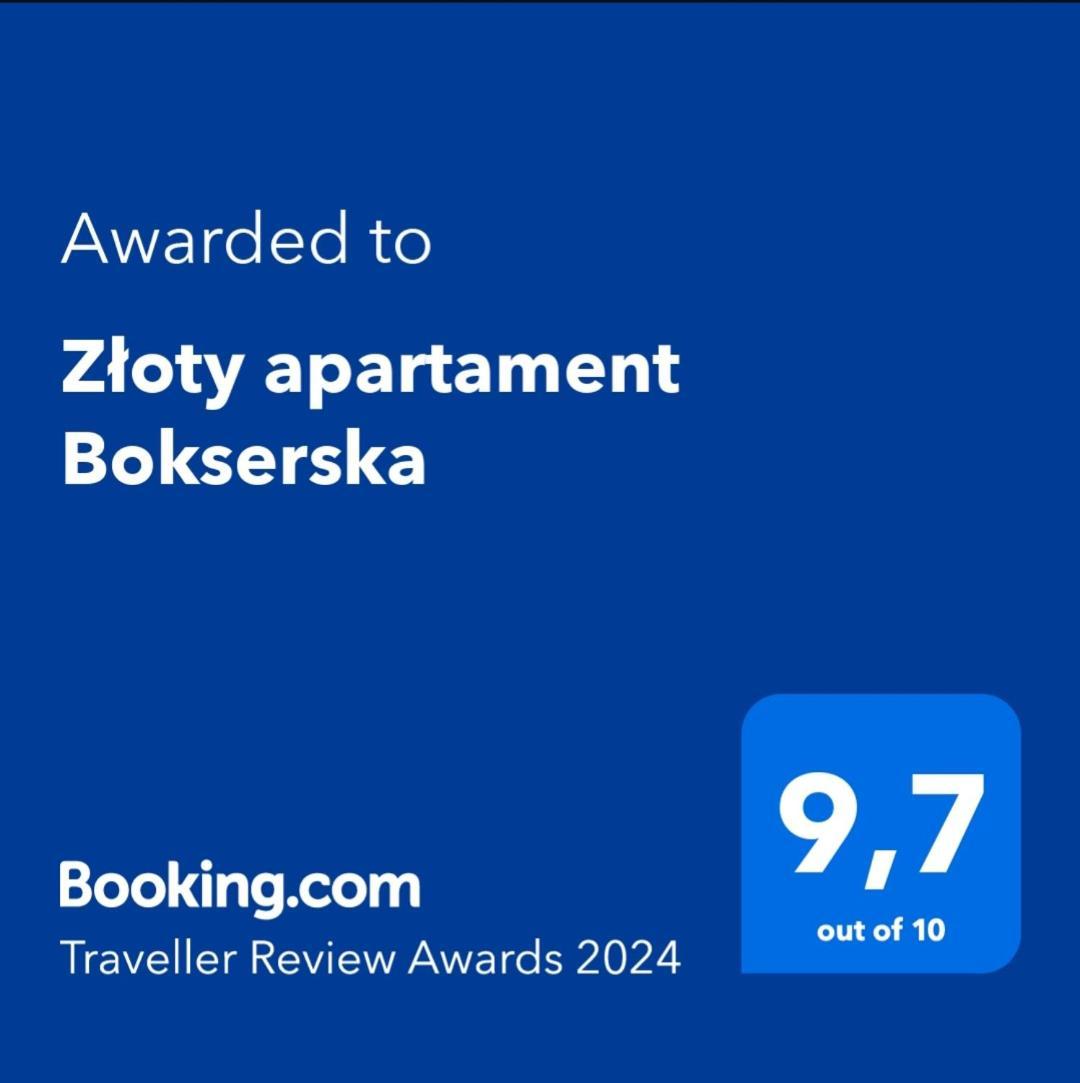 Zloty Apartament Bokserska Warsaw Exterior photo